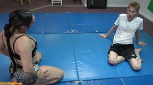 Grappling Girls In Action - GGCurvy201 - Girl Harshly Dominates Guys In  Wrestling - XFights