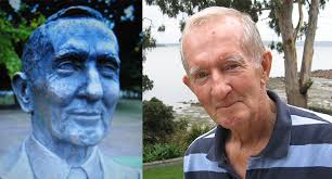 Ian Downs honoured with Bronze Bust