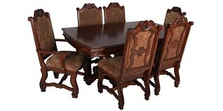← cherry dining room set antique white look. Buy Crown Mark 2400 2401 Dining Table Set 7 Pcs In Cherry Medium Brown Fabric Online