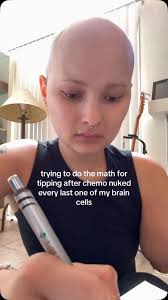 trying to quietly pull out my calculator app for $17+4 #restaurant #tipping  #math #cancer #chemo