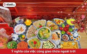Ý nghĩa của việc cúng giao thừa ngoài ...