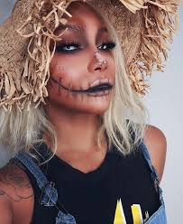 If you're crafty, this costume is for you! Scary Scarecrow Costume Makeup Saubhaya Makeup