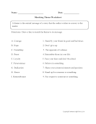 Theme Worksheets 2nd Grade Worksheets Worksheets School Worksheets