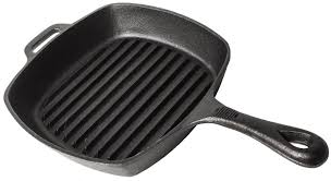 Utopia Kitchen Pre Seasoned Cast Iron Square Grill Pan 10 5 Inch Wow I Love This Check It Out Now All Pan Cast Iron Grill Pan Grill Pan Cast Iron Grill