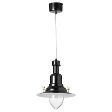 Ottava Pendant Lamp Black Ikea Black Pendant Lamp Pendant Lamp Clear Light Bulbs