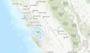 Residents Shaken Awake By Earthquake In Northern California Northern California Fresno California Earthquake