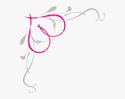 12 rose and vines tattoo; Fancy Vine Tattoo Pink And Blue Border Design Hd Png Download Kindpng