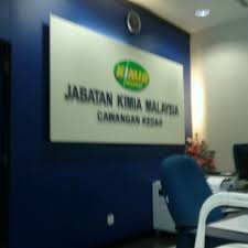 Prof chm dr chong kwok feng. Jabatan Kimia Malaysia Cawangan Kedah Government Building