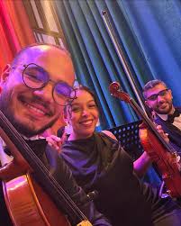 معكم_منى_الشاذلي حلقة الموسيقار نصير شمه 🎻❤️