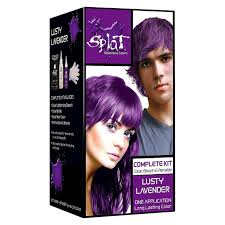 Those situations force you to remove hair color, for example, you're going back to school, or the company you work for asks you not to dye your hair, or you do not like the color. Splat Rebellious Colors Semi Permanent Hair Dye Lusty Lavender Btybox Com