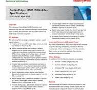Honeywell 900RTC-BA10 - 1 m 8-Channel Analog Output RTP Cable