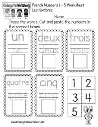 They can practice that skill with these free sample worksheets from my summer fun cut and paste worksheet set. Free Kindergarten French Worksheets Learning The Basics Of French