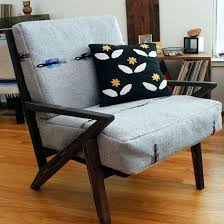 build your own mid century modern chair with rustic twist it s stylish and comfy mid century modern side chairs modern side chairs contemporary home decor