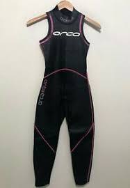 Details About New Orca Womens Triathlon Wetsuit Size Xs Equip Sleeveless Fits Teen Girls 219