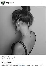 Valentina Romee Undercut Long Hair Undercut Hairstyles Long Hair Styles