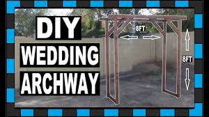 We're here to bring you another wedding diy! Diy Wedding Arch Under 50 How To Build A Wedding Archway Youtube
