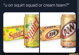 Squirt squad or cream team