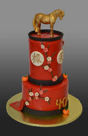 Chinese New Year Themed Cake 40th Birthday Cake Birthday Cake Models Chinese New Year Cake New Year Cake Decoration