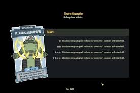 Best Legendary Perks In Fallout 76