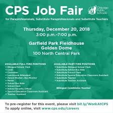 Assists teachers with designated instructional activities as assigned by the principal/assistant principal; Chicago Public Schools On Twitter We Re Hosting A Job Fair On Thursday Dec 20 For All Paraprofessionals Substitute Paraprofessionals And Substitute Teachers If That S You Register Now Https T Co E4pgzy1al2 Https T Co Unccpti4sw