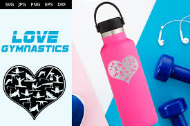 Love Gymnastics Graphic By Thesilhouettequeenshop Creative Fabrica