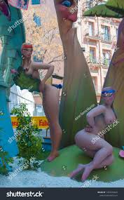 Valencia March 19 2016 Figure Naked Stock Photo 1333979834 | Shutterstock