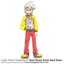 Another interesting character that i have for you today is yet again from the soul eater series. Soul Evans From Soul Eater With Color Pencils Time Lapse Flickr