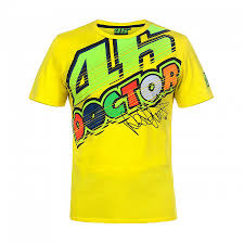 2017 Vr46 Valentino Rossi T Shirt Moto Gp Motorcycle Racing 46 The Doctor Yellow Men S T Shirt Vr46 Valentino Rossi Valentino Rossi Yellow T Shirt
