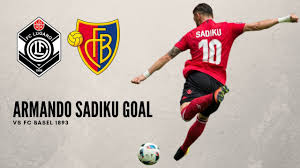 Overview of all signed and sold players of club fc basel for the current season. Armando Sadiku Amazing Goal Vs Fc Basel 1893 07 04 2019 Super League 2018 19 Youtube