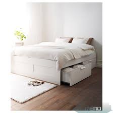 Pin By Melissa Launech On Ideas For The House In 2020 Bed Frame With Storage Brimnes Bed Bed Frame