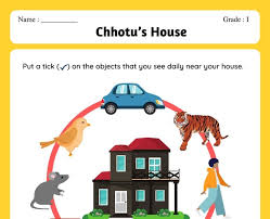 Check spelling or type a new query. Chhotu S House Worksheet Class 3 Evs