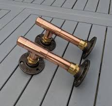 Add to favorites copper pipe shelf brackets (small) littlecopperpipeshop 5 out of 5 stars (47. Rustic By Simon Industrial Copper Pipe Shelf Brackets Facebook