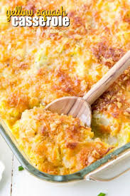 This Recipe For Cheesey Yellow Squash Casserole Is The Ultimate Comfort Food It Can Be Prepped Ahead Of T Easy Casserole Recipes Yellow Squash Recipes Recipes