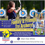 Family and Friends Try Archery Class