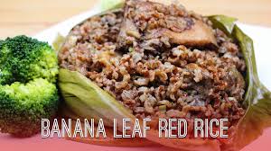 Banana Leaf Red Rice Lodopage Life With Better Value Zongzi leaf rice cake u7aefu5348, bamboo leaves png clipart. banana leaf red rice lodopage life