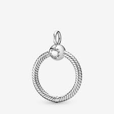 Pandora Moments Small O Pendant In 2021 Pandora Necklace Pandora Jewelry Pandora Crown