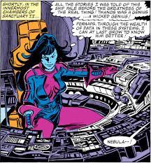 Nebula was the adopted daughter of thanos, a conqueror who raised her alongside his other daughter gamora whom he openly preferred over nebula. Nebula In Comics Powers Enemies History Marvel