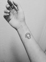 Check spelling or type a new query. Half Moon And Small Sun Tattoo On Right Forearm