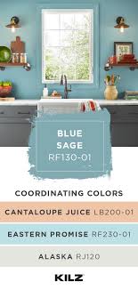 light blue color thanks to blue sage