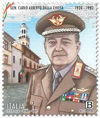 Assumeva anche l'incarico, come prefetto della repubblica, di respingere la sfida lanciata . Carabinieri Un Francobollo Per Il Generale Dalla Chiesa Piemonte Ansa It