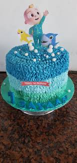 The perfect kids birthday cake for a simple first birthday or a complete elmo party or sesame street themed party. Cocomelon Cake 3layer Chocolate Z S Cakes And Pastries Facebook