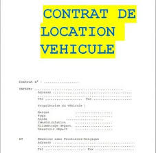 Exemple De Modele De Contrat De Location De Vehicule En Word Outils Livres Exercices Et Videos Modele De Contrat Contrat De Location Contrat