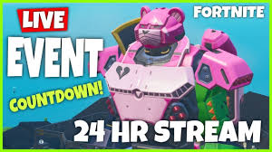 Not affiliated with @fortnitegame or @epicgames. New Live Fortnite Robot Monster Event Countdown Timer Gifting Mecha Skin Fortnite Live Stream Gaming Blog Gamer News Event Countdown
