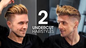 Today's standards don't dictate that a women over 50 has to have a certain hairstyle. 2 Quick Easy Undercut Hairstyles For Men Men S Hair Tutorial Youtube