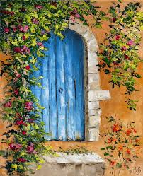 Dessin Et Peinture Video 2807 La Vieille Porte Provencale 1 2 Huile Ou Acrylique Au Couteau Le Blog De Lapalettedecouleurs Over Blog Com Videos De Peinture Peinture Dessin