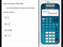 We did not find results for: Converting Between Fractions And Decimals Wmv Youtube
