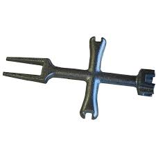 Similar to a drain key, it uses a socket wrench to turn the tool. Basin Bath Drain Removal Tool Plumbersstock