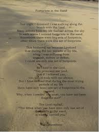 Looking For Jesus S Footprints In Times Of Hard Consolation Footprints In The Sand Poem Footprint Footprints Poem