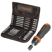 Maybe you would like to learn more about one of these? 18219 Jdm 26 Truper Juego De Desarmador Tipo Matraca 24 Piezas