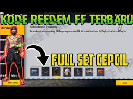 Redeem the codes free fire on this website: Buruan Sekarang Kode Redeem Free Fire Terbaru Full Set Cepcil Permanen Youtube